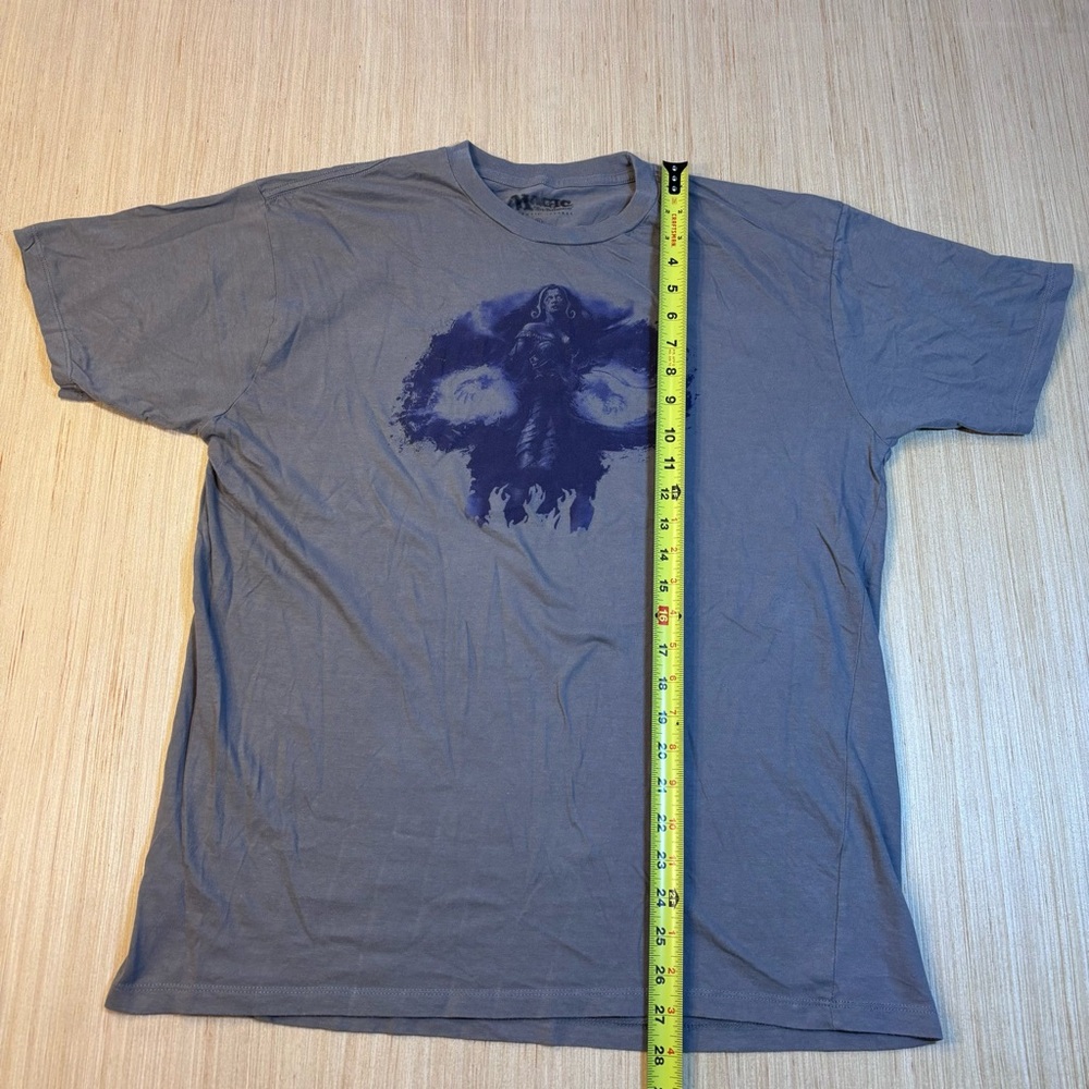 Men's Gray Magic The Gathering Graphic Tee - Picture 5 of 7